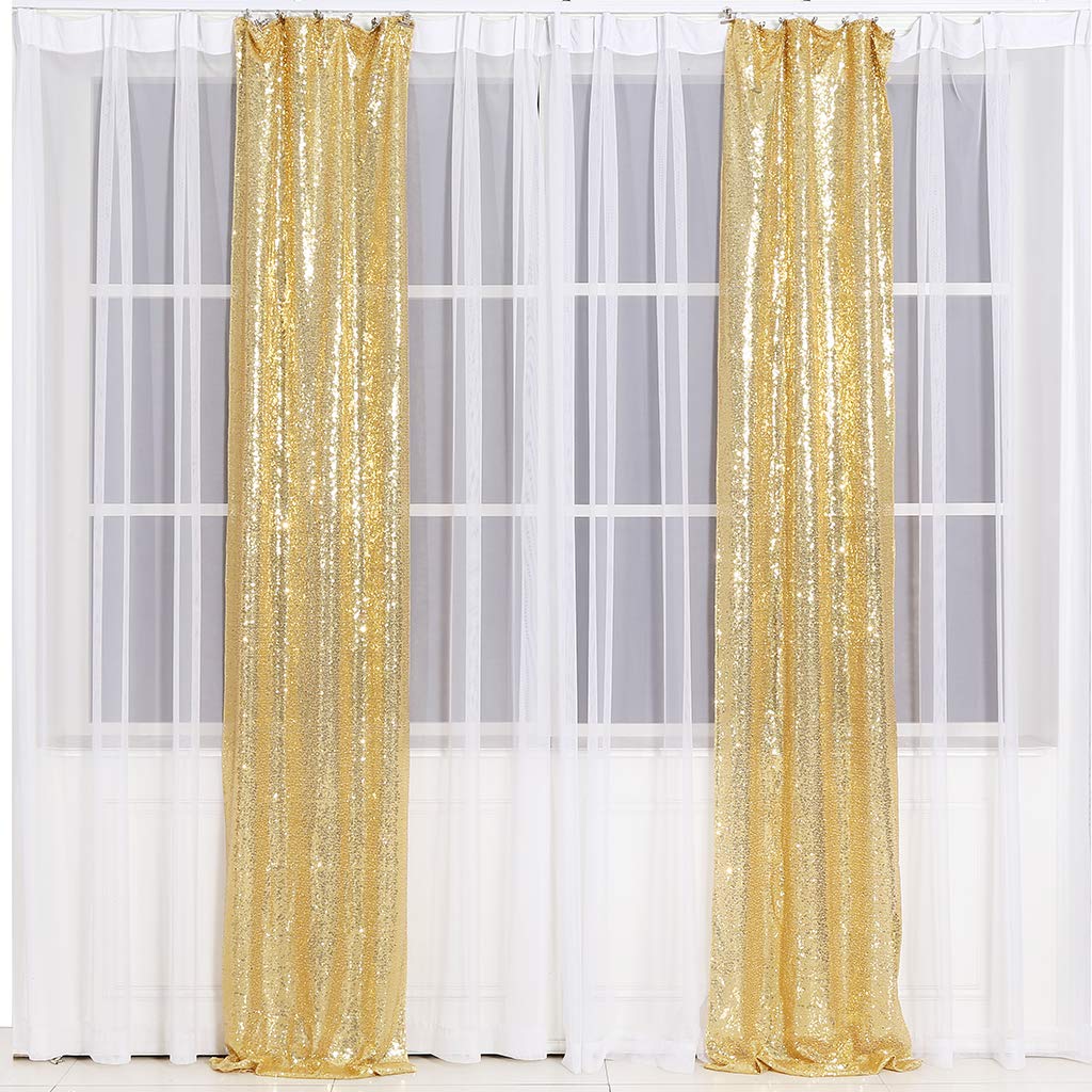 Gold Sequin Curtains Curtains & Drapes 2023