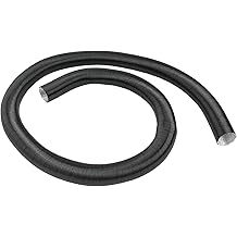 Al&uuml;minyum Folyo Isıtma Kanalı Borusu, 25 mm ID, Webasto Isıtıcılar ve Otomotiv Isıtma Sistemleri i&ccedil;in Gerilebilir Hava Hortumu, Alev ve Darbeye Dayanıklı (80 cm)