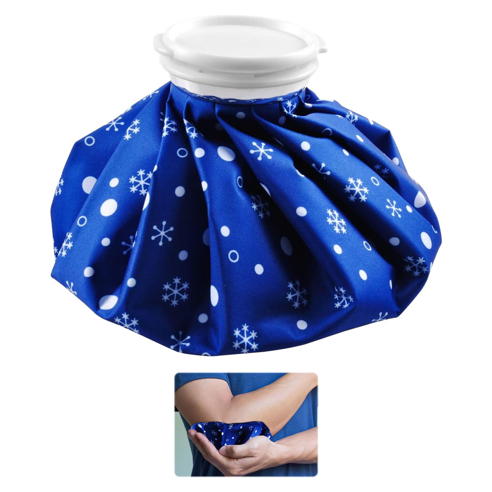 Buy 1PCS Ice Bags for Injuries 6 inch Ice Bag for Injuries Your Portable Pain Solution,Hot Cold