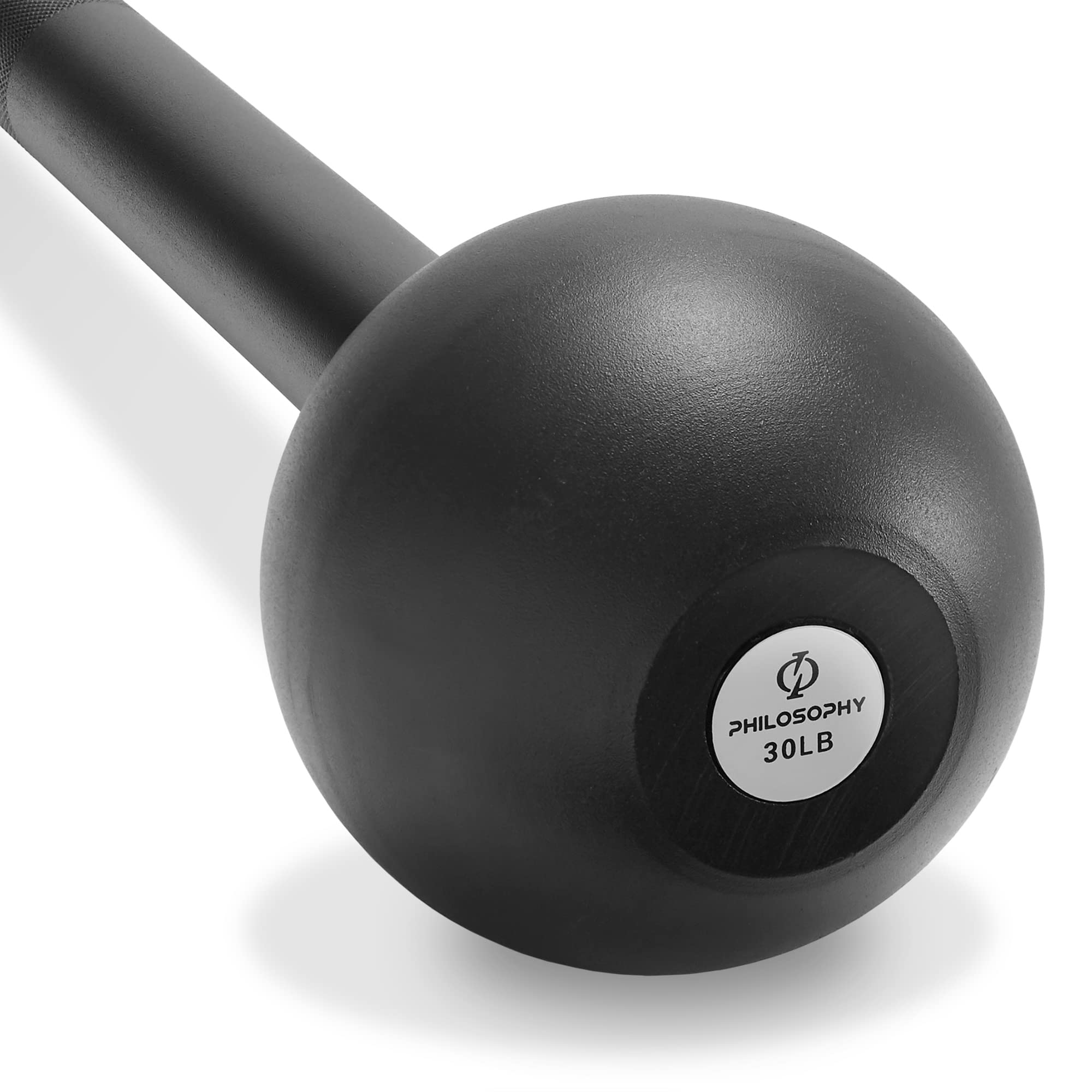 Philosophy Gym Steel Mace Bell 30 LB, Mace Club for Strength Training, Functional Full Body Workouts