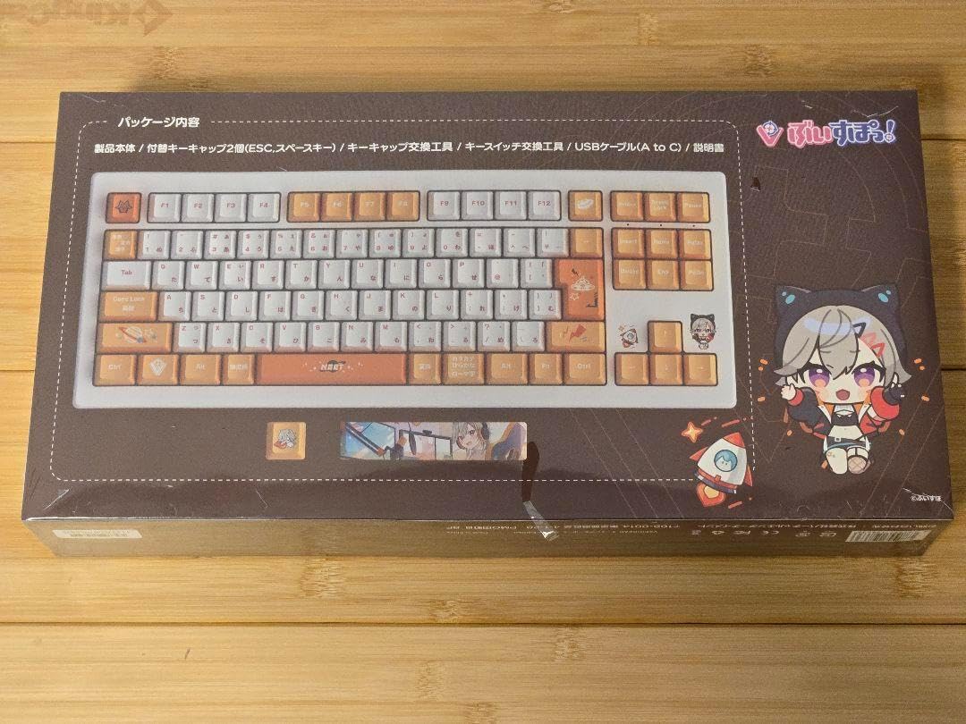 VSPOGEAR 小森めと EDITION ゲーミングキーボード Amazon.co.jp: Vspo Gear 小森めと EDITION ゲーミング
