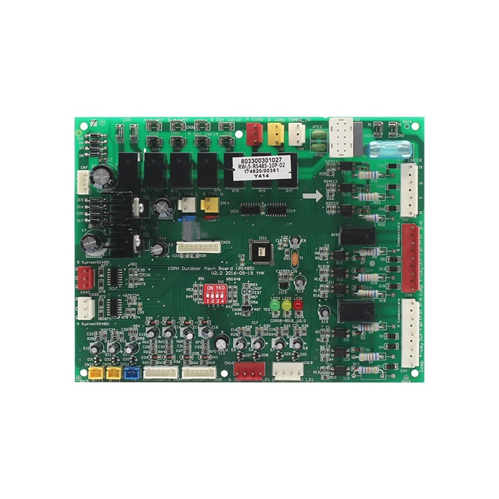 Coal2ToalPW Outdoor Main Board (RS485) 803300301027 ， Compatible For Trane ， Compatible For Chigo ， VRF 10PH Unit RW-S-RS485-10P-02 ， Refrigeration Components Parts