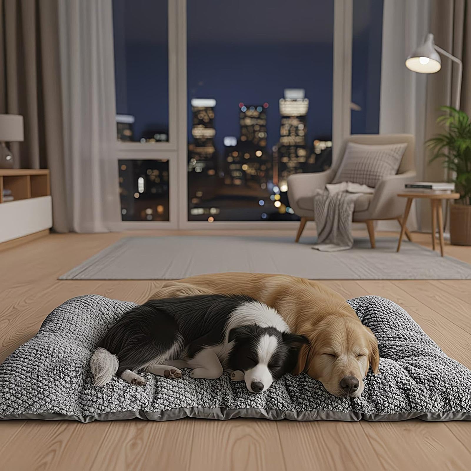 Legowisko Dla Miękka Prostokątna Mata Z Poduszką Oraz Wyższymi Brzegami | Mata Do Klatki Dla Szczeniaka i Kociaka Kemping Dom Klatka Podłoga Mała Średnia Duża Rasa