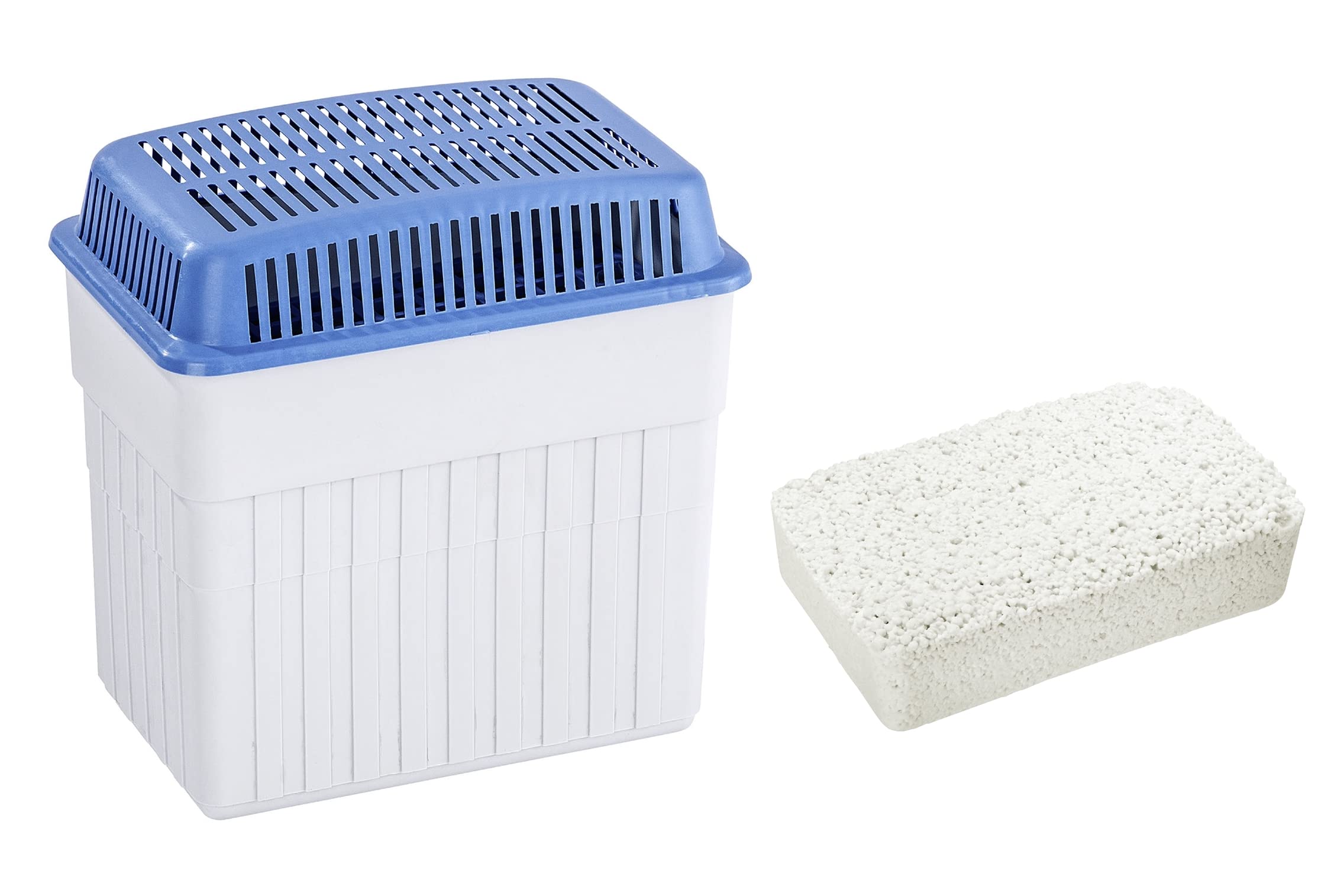 WENKO 5410120500 Humidity Killer 2 kg-Room dehumidifier, Plastic-PP, 23 x 24 x 15.5 cm, Grey