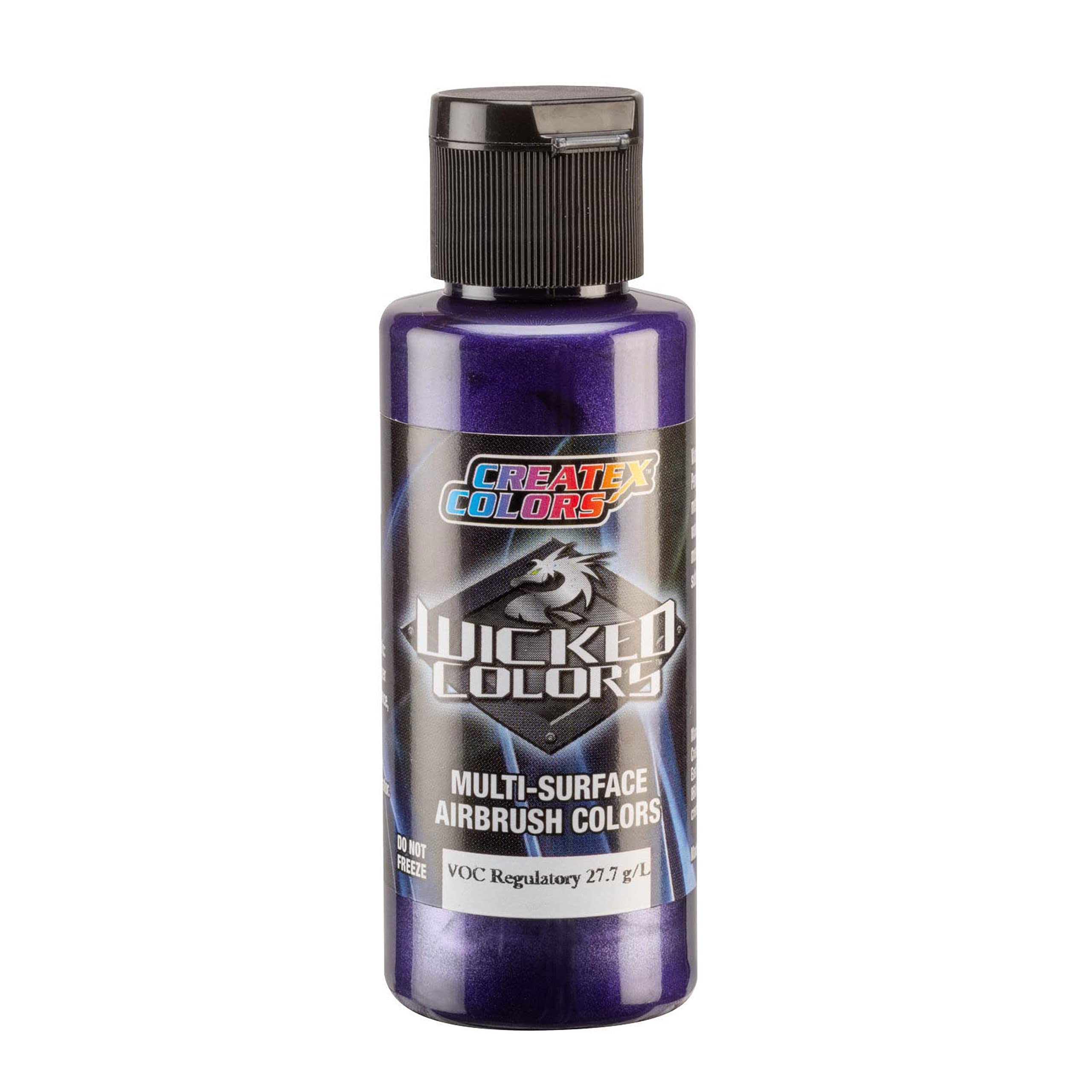 Wicked W311 Pearl Purple pintura perlada aerógrafo efecto Auto-Air 4312 frasco de 60 ml