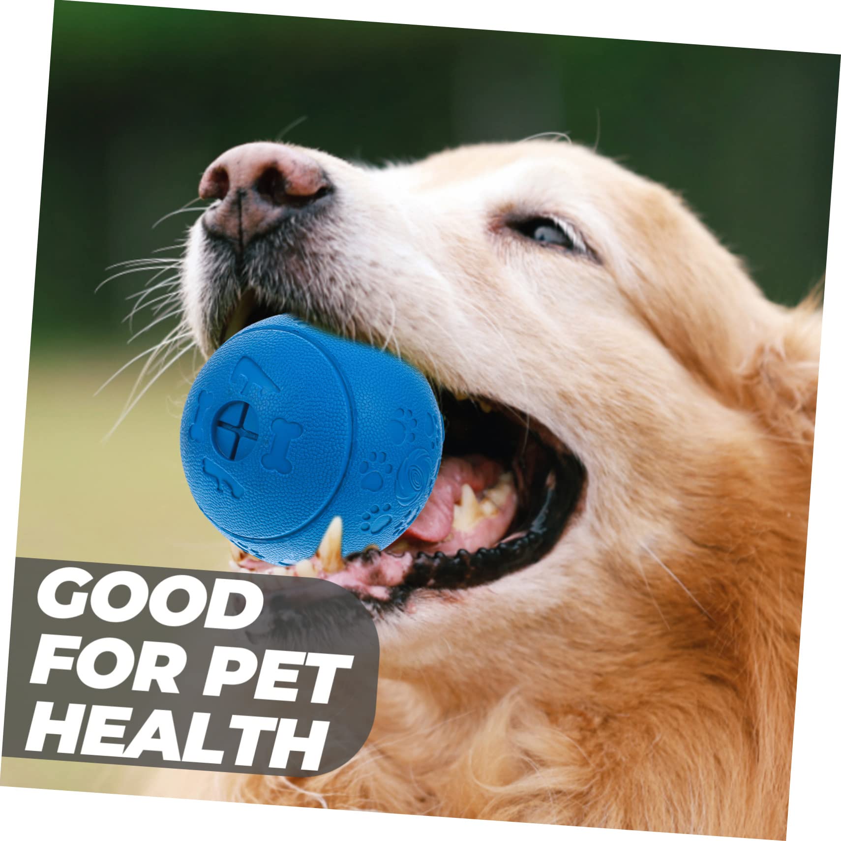 YARNOW 3 Pièces Jouet à Mâcher pour Traiter La Distribution De Jouets pour Chiens Jouet De Friandise pour Balles De Mordre Balle pour Animaux De Compagnie Caoutchouc