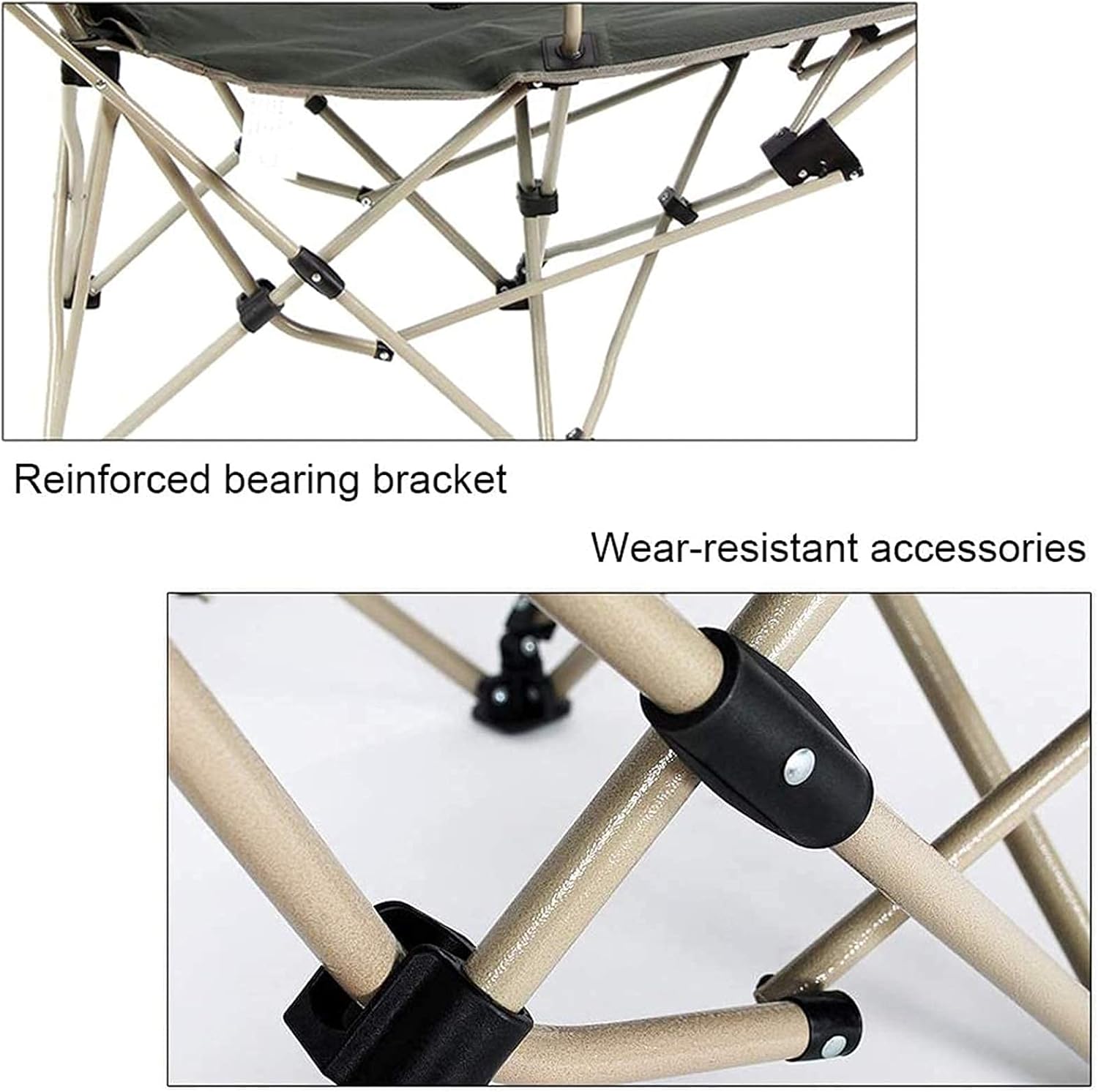 ポータブルキャンプチェア折りたたみ式屋外レジャーリクライニング