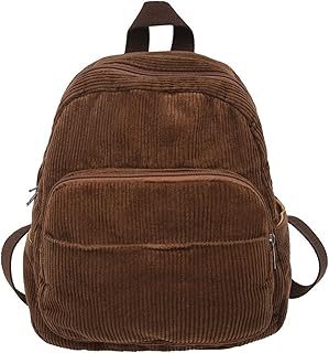 MaxxCloud Vintage Denim Backpack Tote Satchel Hiking Knapsack Canvas Backpack Travel Bag Handbag Purse Rucksack (602 coffee)