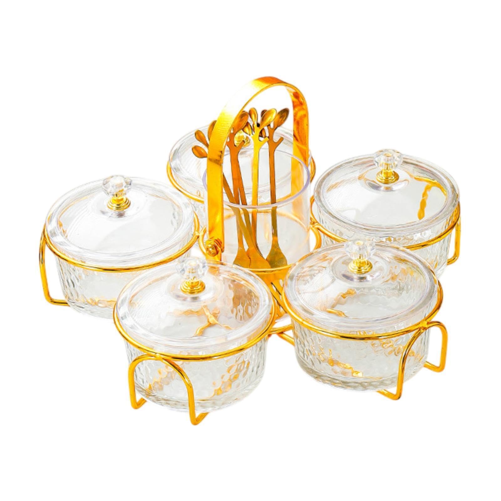 Contenitore per frutta con coperchio, vassoio porta snack, compagno per gustare spuntini durante le riunioni o le serate al cinema, vassoio per snack, chiaro, 16x24 cm