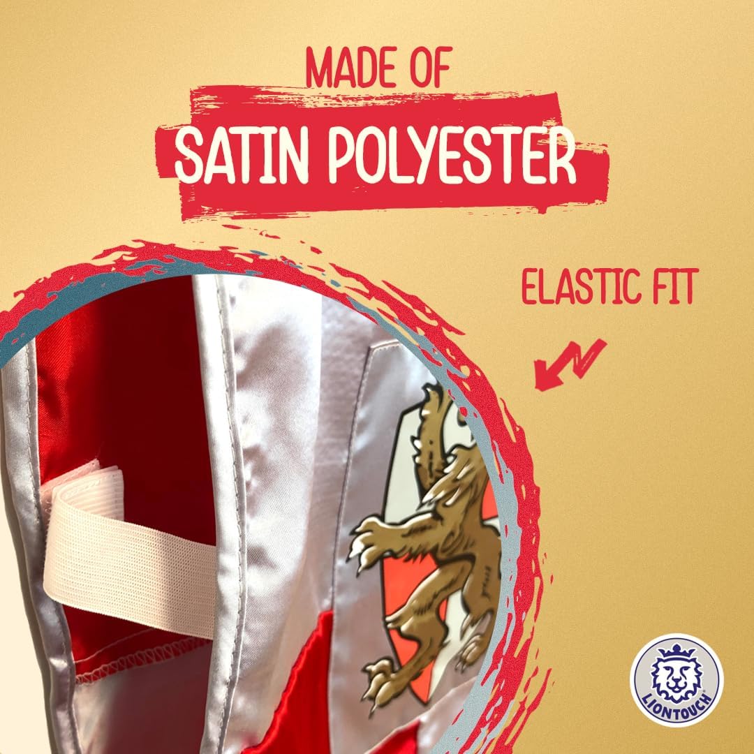 Liontouch - Prince Lionheart Cape | 3-8 Years - One Size Fits All | Cloak For Boys Ready For Knightly Adventures In The Kingdom | Roleplay, Dress Up, Fancy Dresses & Royal Costumes For Kids - Image 4