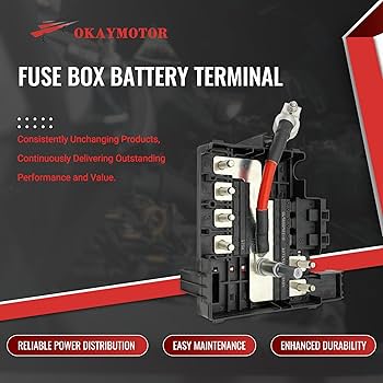 Amazon.com: OKAY MOTOR Fuse Box Battery Terminal for 2017