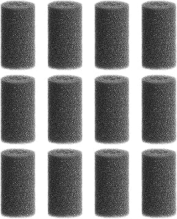 Wave Point Pre-Filter Sponge, 12 Pack Aquarium Pre Filter Foam Rolls Compatible Filter Accessories for Fish Tank (3.14 x 1.5 inch (Large))