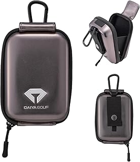 ダイヤゴルフ(DAIYA GOLF) ダイヤ距離計ケース レーザー距離計ケース 磁石でワンタッチ開閉 カラビナ付き 距離計収納バッグ カバー 距離測定器 ハードケース 耐久性 タフ 頑丈 大きいサイズ オープンポケット AS-4008