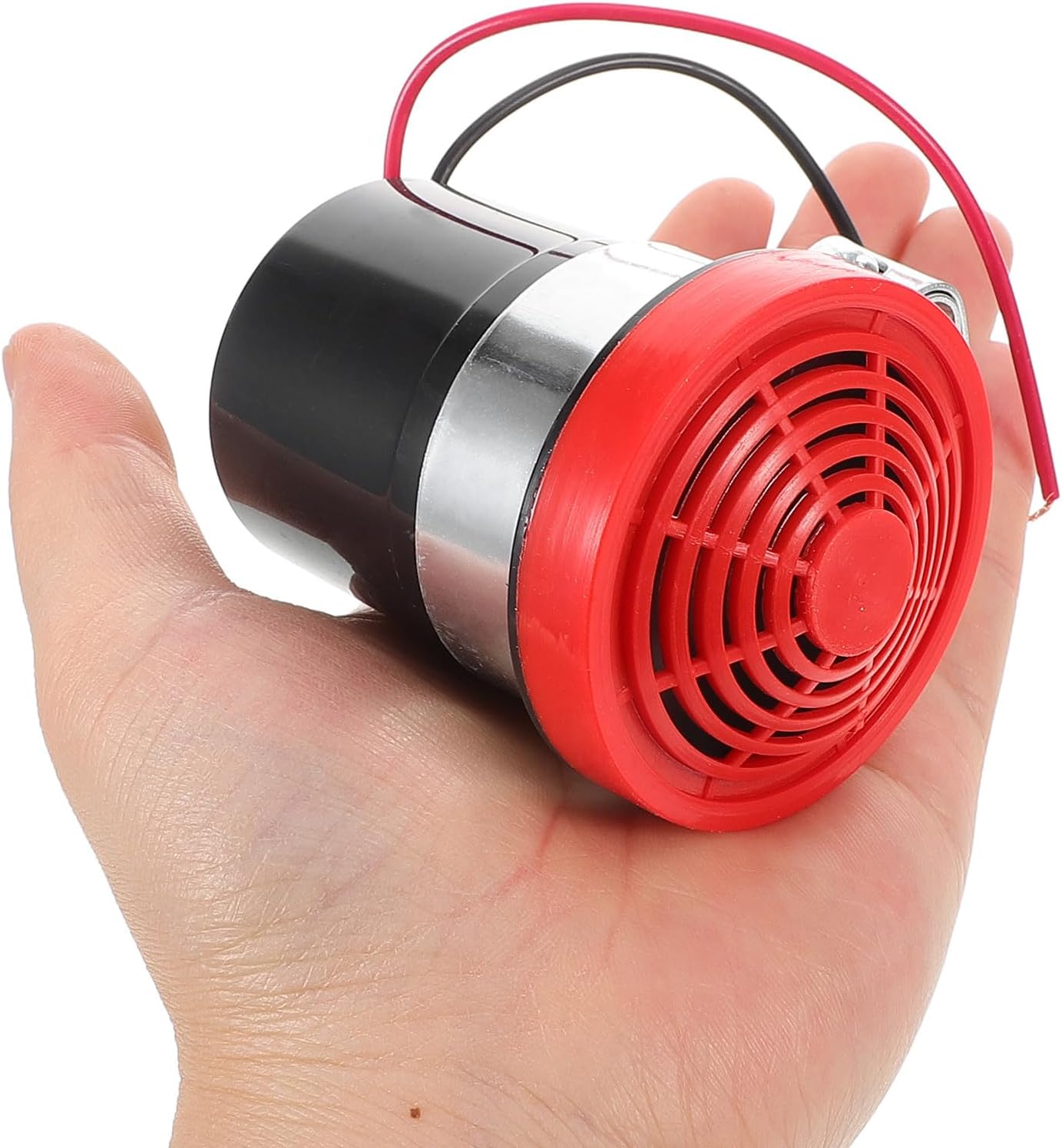 LABRIMP Car Reverse Horn Backup Alarm 12v Universal Electric Buzzer Siren for Cars Trucks Commercial Vehicles Motorcycle Warning Signal