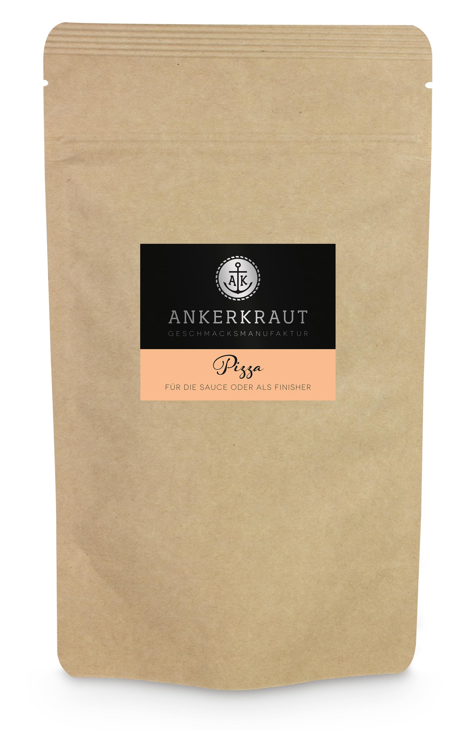 Ankerkraut Pizza, für original italienischen Pizza-Geschmack, wie aus dem Steinofen, auch für Pasta, Tomate-Mozzarella und viele weitere Gerichte, 80 g im Beutel