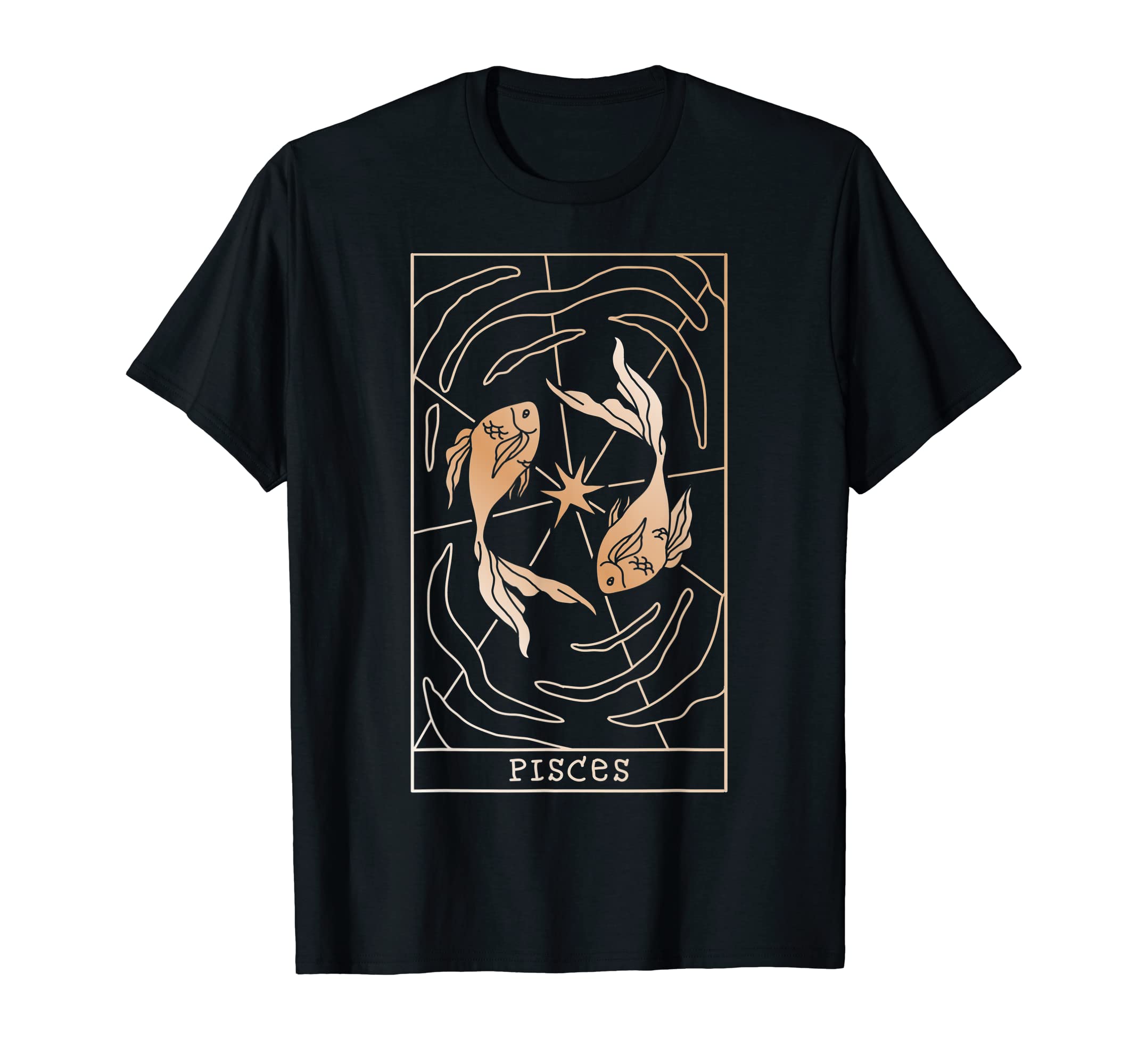 Pisces Star Zodiac Gifts Apparel Women Men DEILLUMPisces Zodiac T-Shirt