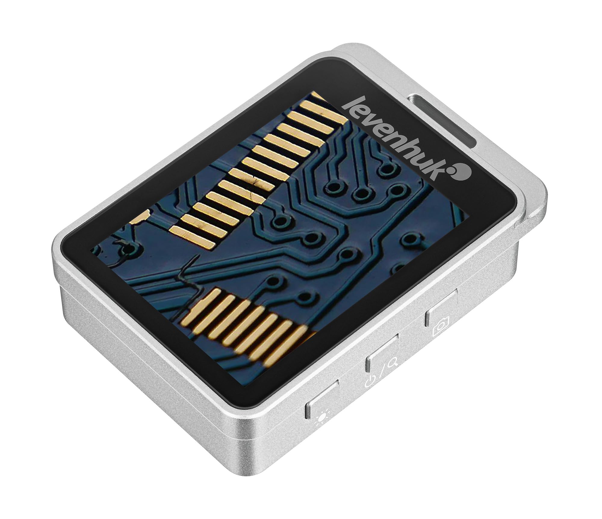 Levenhuk ERGO 20 Lente d’Ingrandimento Digitale Wireless Portatile con Schermo LCD a Colori da 2,4 Pollici, Funzione di Cattura Immagini e Zoom Fino a 19x, per Lettura e Ricerca