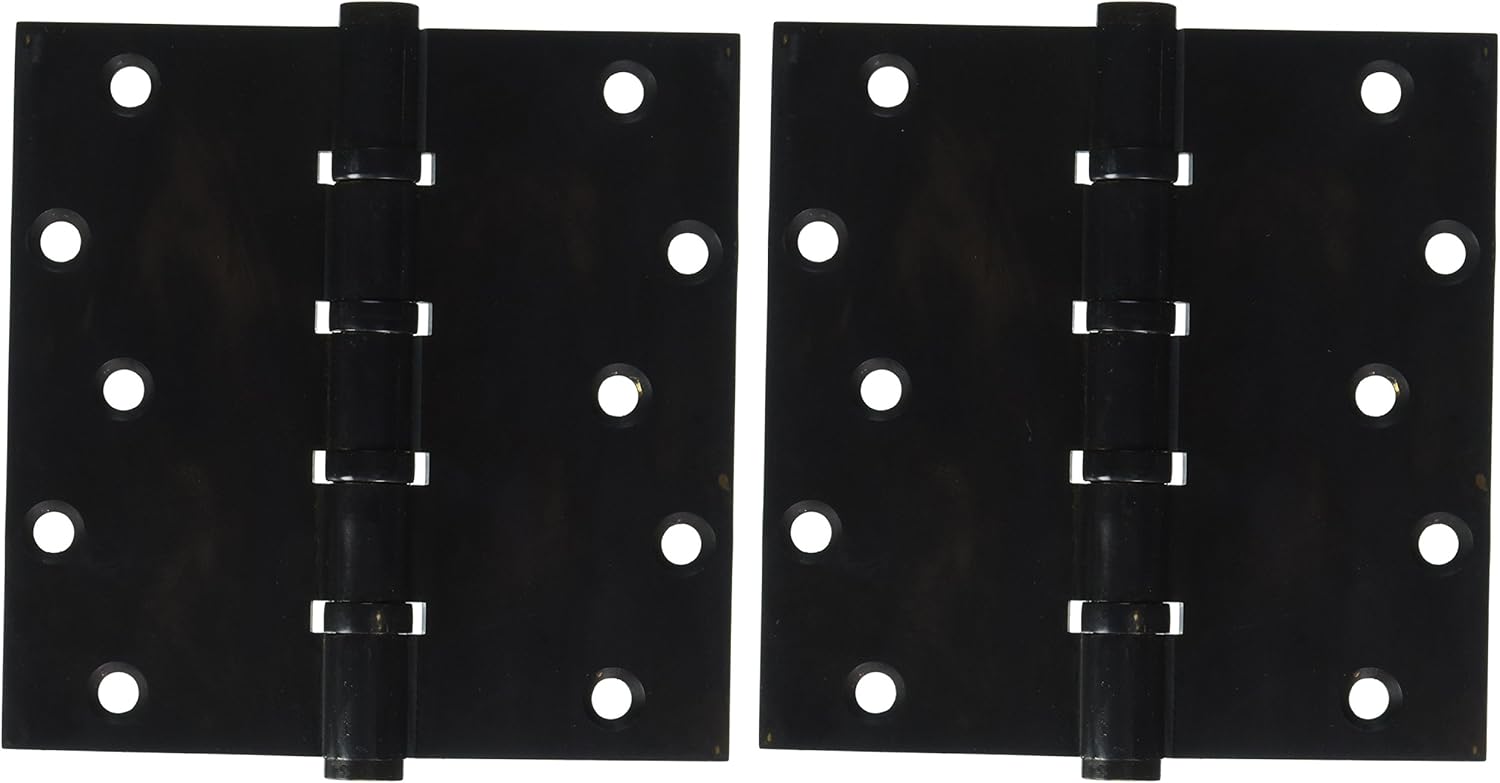 Holiday Deals 🛒 Deltana DSB66BB10B Solid Brass 6-Inch x 6-Inch Square Hinge
