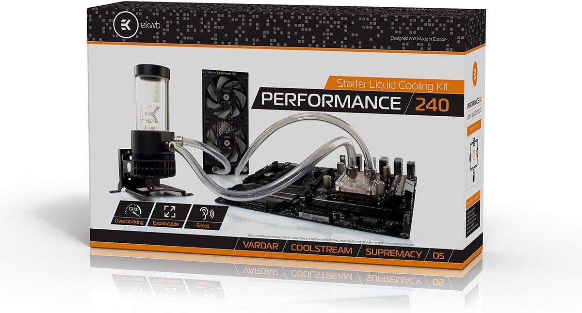 EK P240 Performance Series Computer Water Cooling Kit