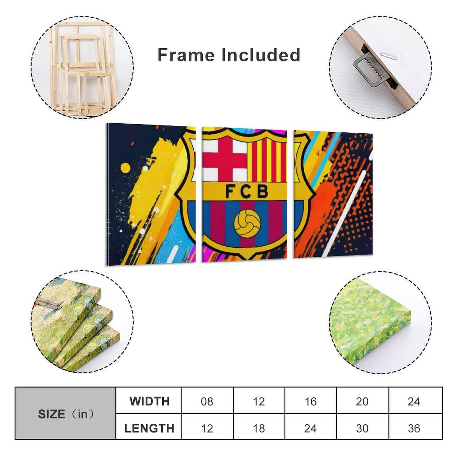 FCバルセロナ　アートポスター A2版　４枚セット バルセロナ ヤマル アートポスター A2版 - メルカリ