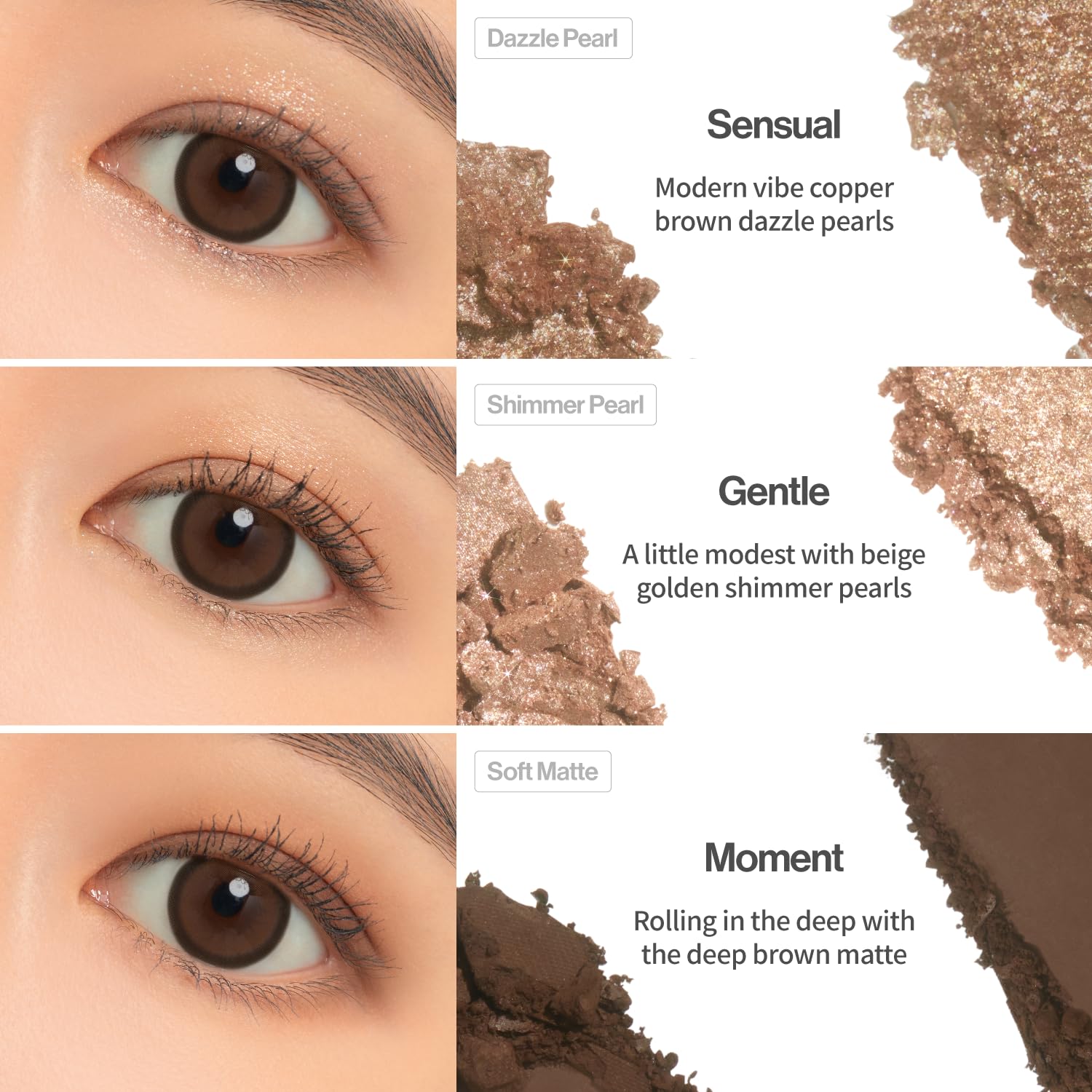 UNLEASHIA | Palette occhi Glitterpedia NO.2 Tutto marrone
