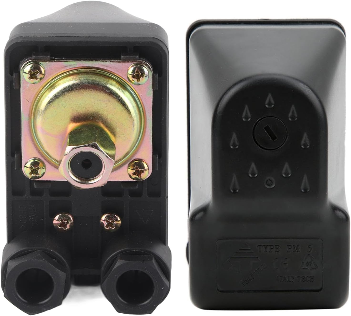 Water Pump Control Switch, Automatic Display Pressure Controller for Home & Industry, Plastic Water Pump Pressure Switch for Home Industry