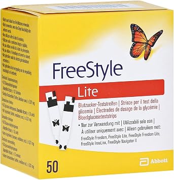 FREESTYLE LITE GLICEMIA 50STR