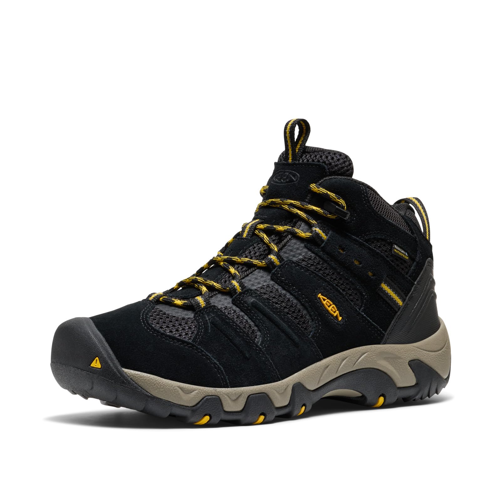 KEEN Men's Headout Mid Height Waterproof All Terrain Hiking Boot