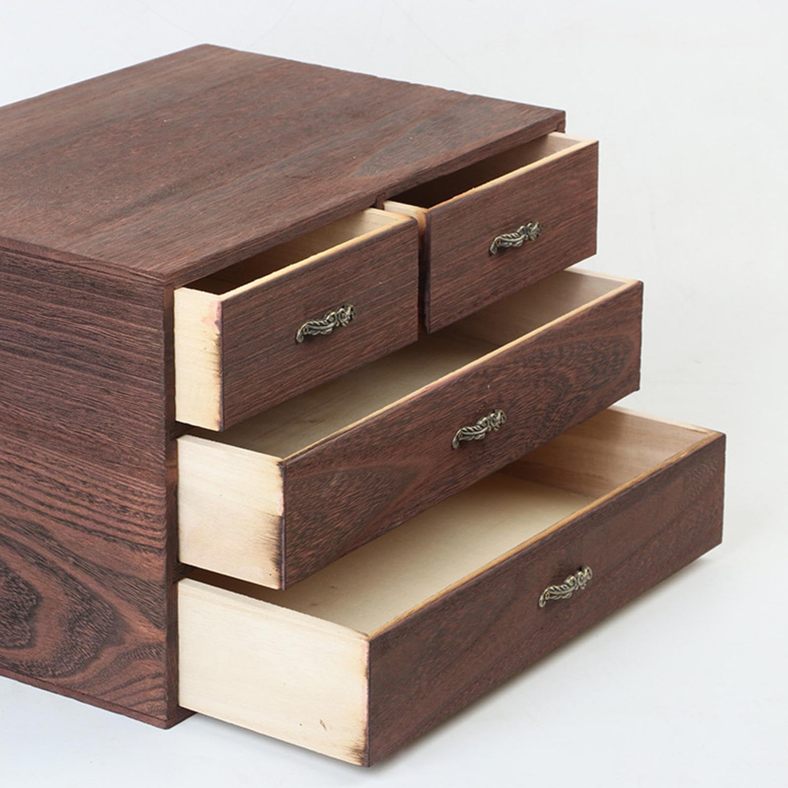 Elegante cassetto organizer in legno per scrivania da ufficio gioielli e piccoli oggetti – soluzione di archiviazione di alta qualità per gioielli e accessori.