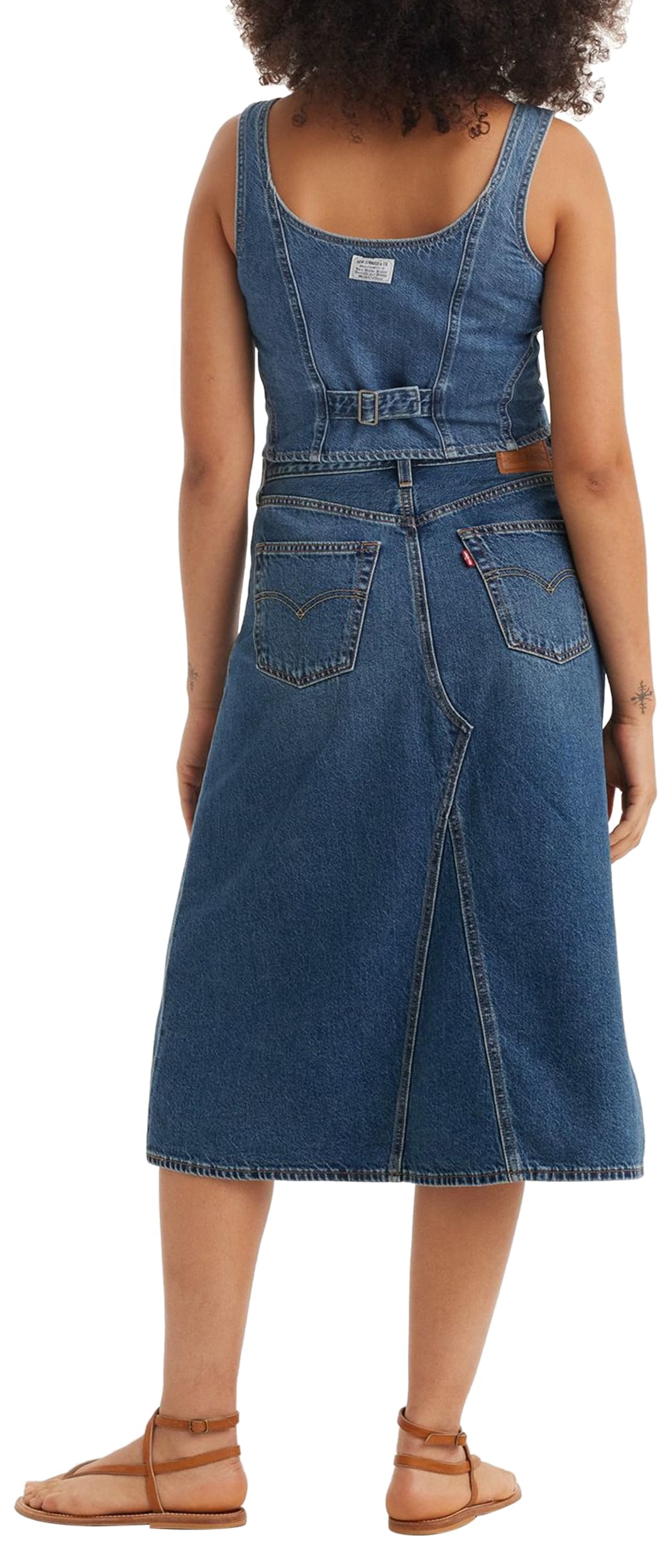Levi's Damen High Rise A-Line Decon Skirt Rock