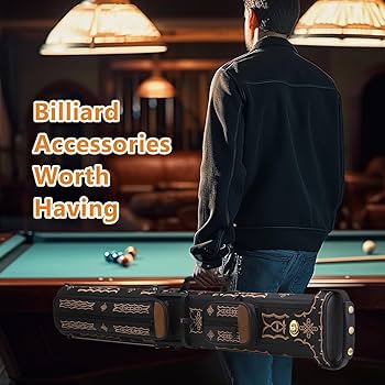 Oztwel 2x4 Pool Cue Case, Hard Pool Cue Case, Billiard Cue