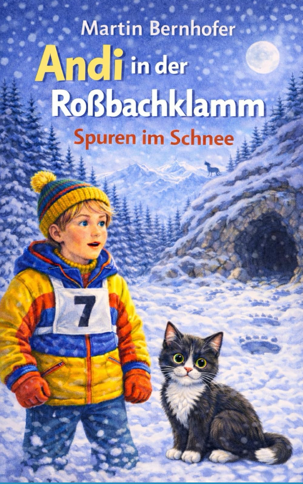 Andi in der Roßbachklamm – Spuren im Schnee: Ein Winterabenteuer