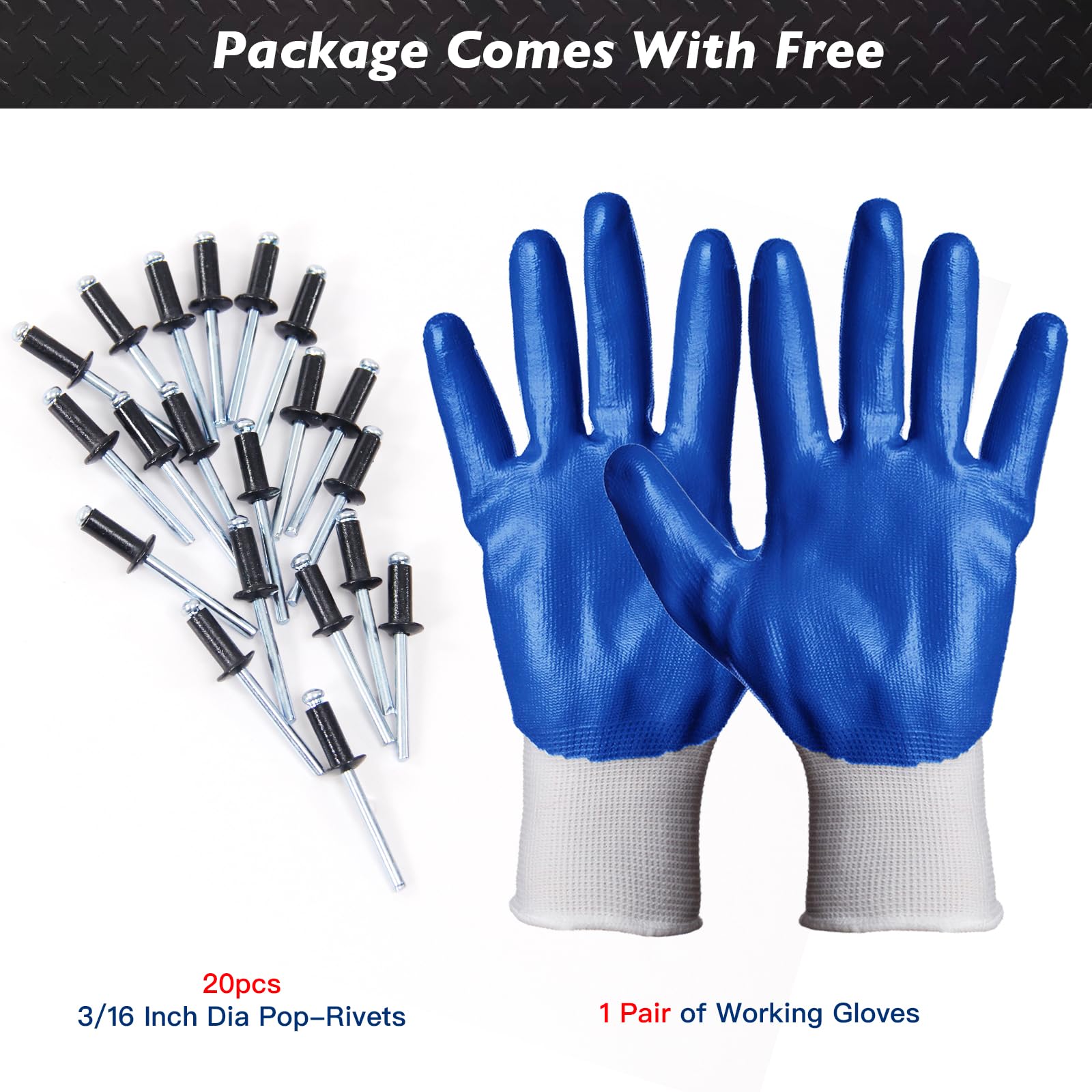 Royilink Embossed Black Aluminum Diamond Plate – 0.025” Thin Aluminum Diamond Checker Plate – Diamond Plate Sheet Metal – Embossed Diamond Plate for Trailer & Versatile Design – 8” x 8 ft, Black