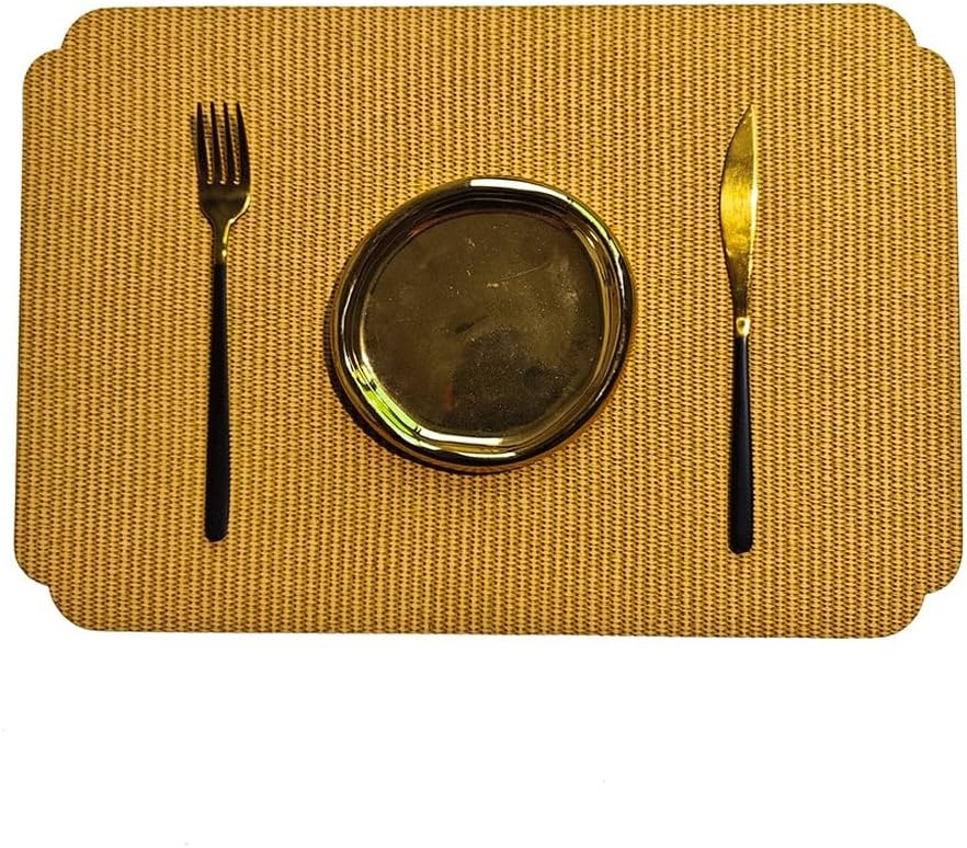 Table Mat Waterproof Restaurant Western Placemat Bowl Insulation