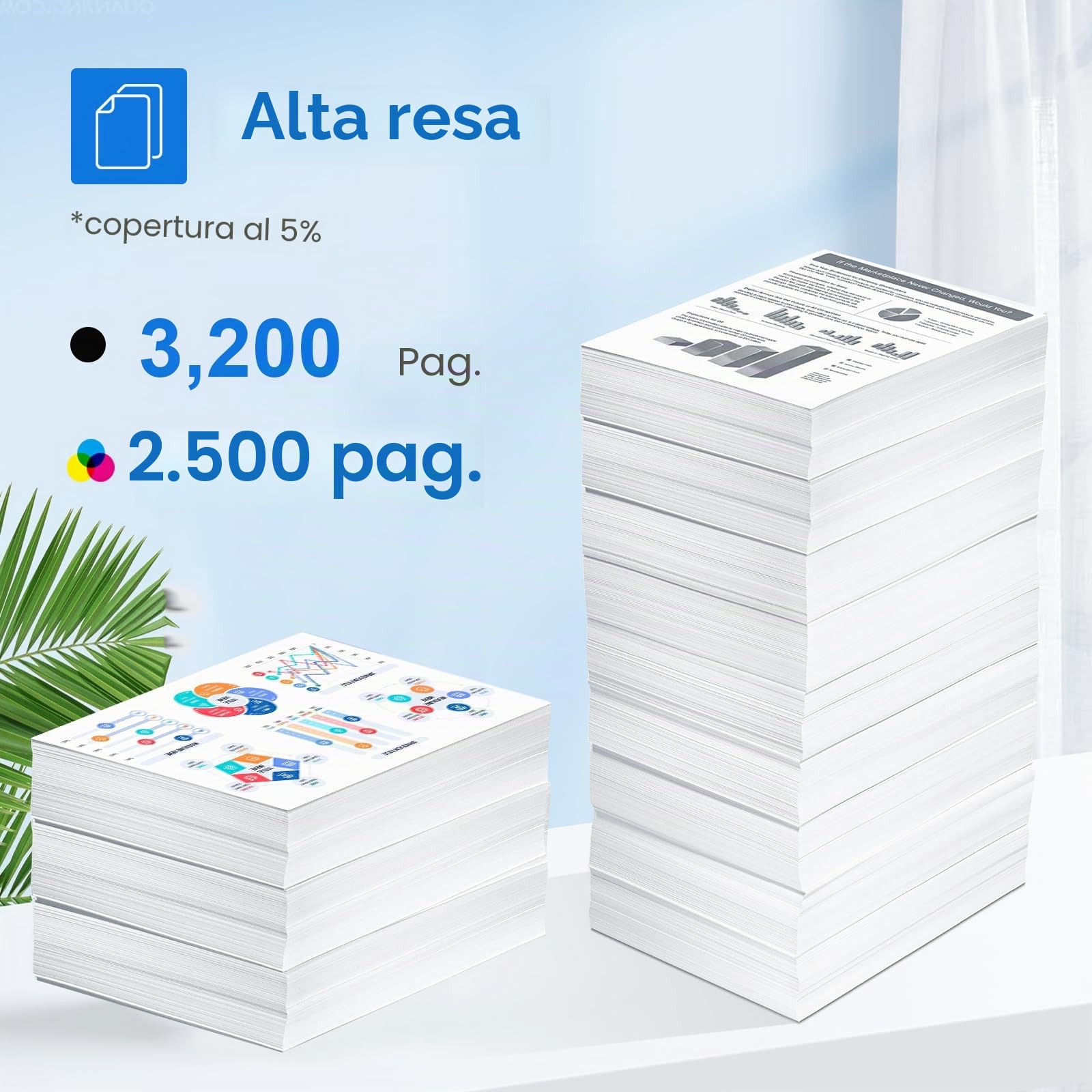 219X Toner No Chip compatibile con HP Color LaserJet Pro MFP 3302FDWG | Sostituzione di HP 219X Compatibile con HP Color LaserJet Pro MFP 3302SDWG/FDWG/FDNG 3202DW per un uso intensivo in ufficio