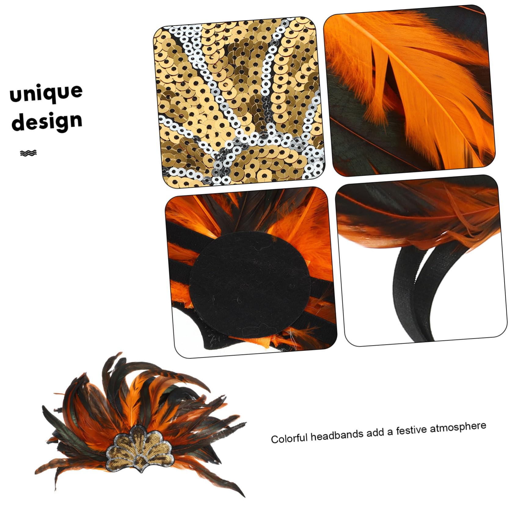 WOONEKY Diadema De Coloridas Para Adultos Accesorio Festivo Ligero y Elegante Para Fiestas y Celebraciones Diseño Único y Atractivo
