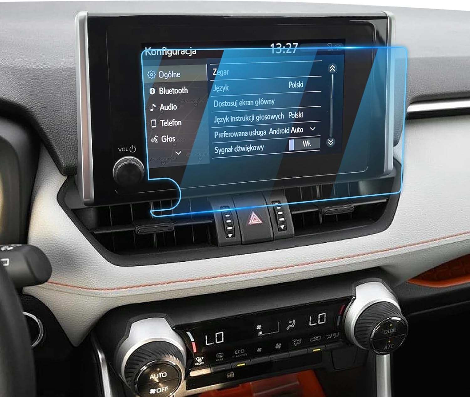 LFOTPP Matte Anti Glare Screen Protector for 2026 Toyota RAV4 12.3 Inch - 2026 Toyota RAV4 (LE/SE/XLE Premium/Woodland/XSE/Limited/GR SPORT) Accessories - [No More Glare& Fingerprint] - Mil-Grade 9H+ Glass