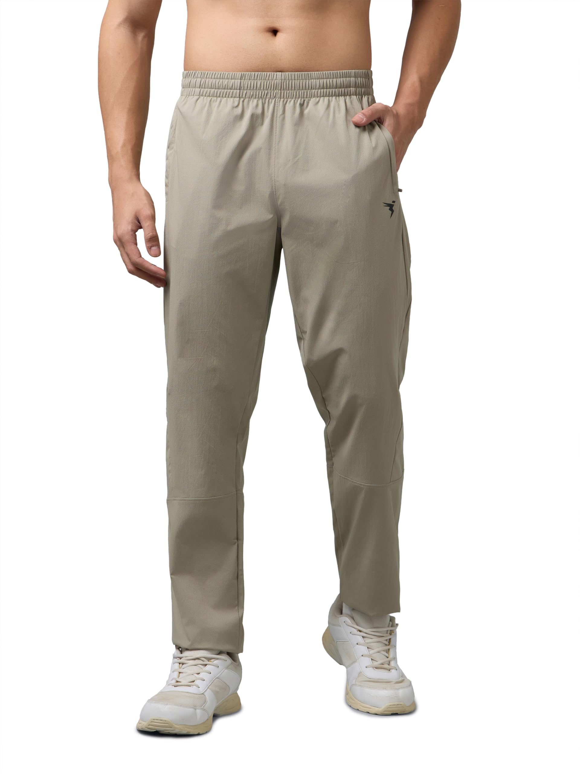 TECHNOSPORT Men's Solid Slim Fit Sports Track Pants with TS LYTRA | Quick-Dry, Moisture-Wicking, UPF 50+ & Odour-Resistant Activewear for Gym, Running & Training-picture-33
