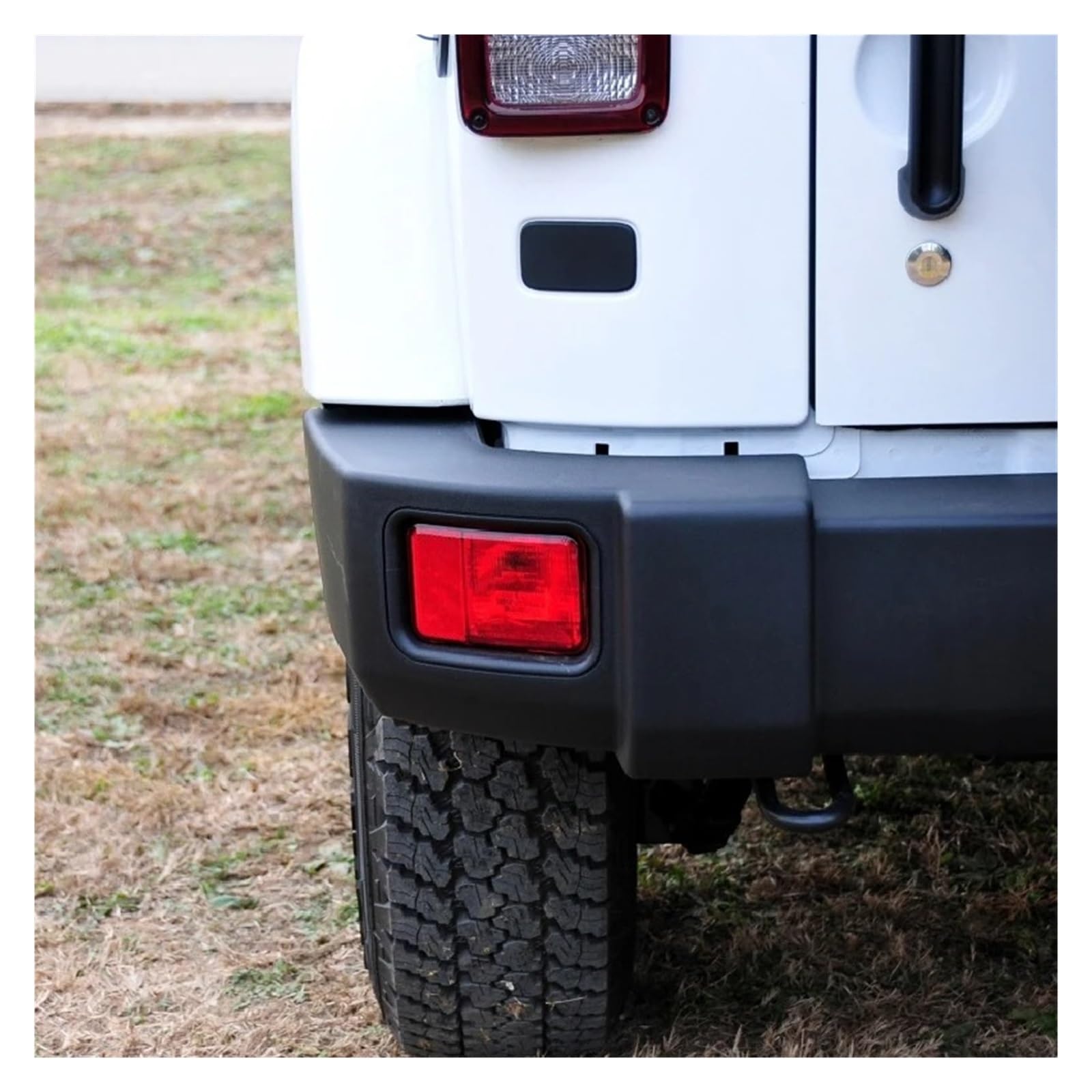 Luci Posteriori Fendinebbia Paraurti Posteriore Per Jeep Per Wrangler 07-18 Sostituzione Alloggiamento Senza Lampadina Luci Avvertimento 55078104AC 55078105AC Fanali Posteriori(Destra)