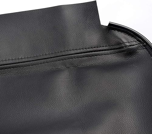 Miniatura 3 de CHEDA Tapa de consola central, funda para reposabrazos compatible con Dodge Ram 1500 2500 3500 2002-2008 cuero de microfibra negro 2003 2004 2005