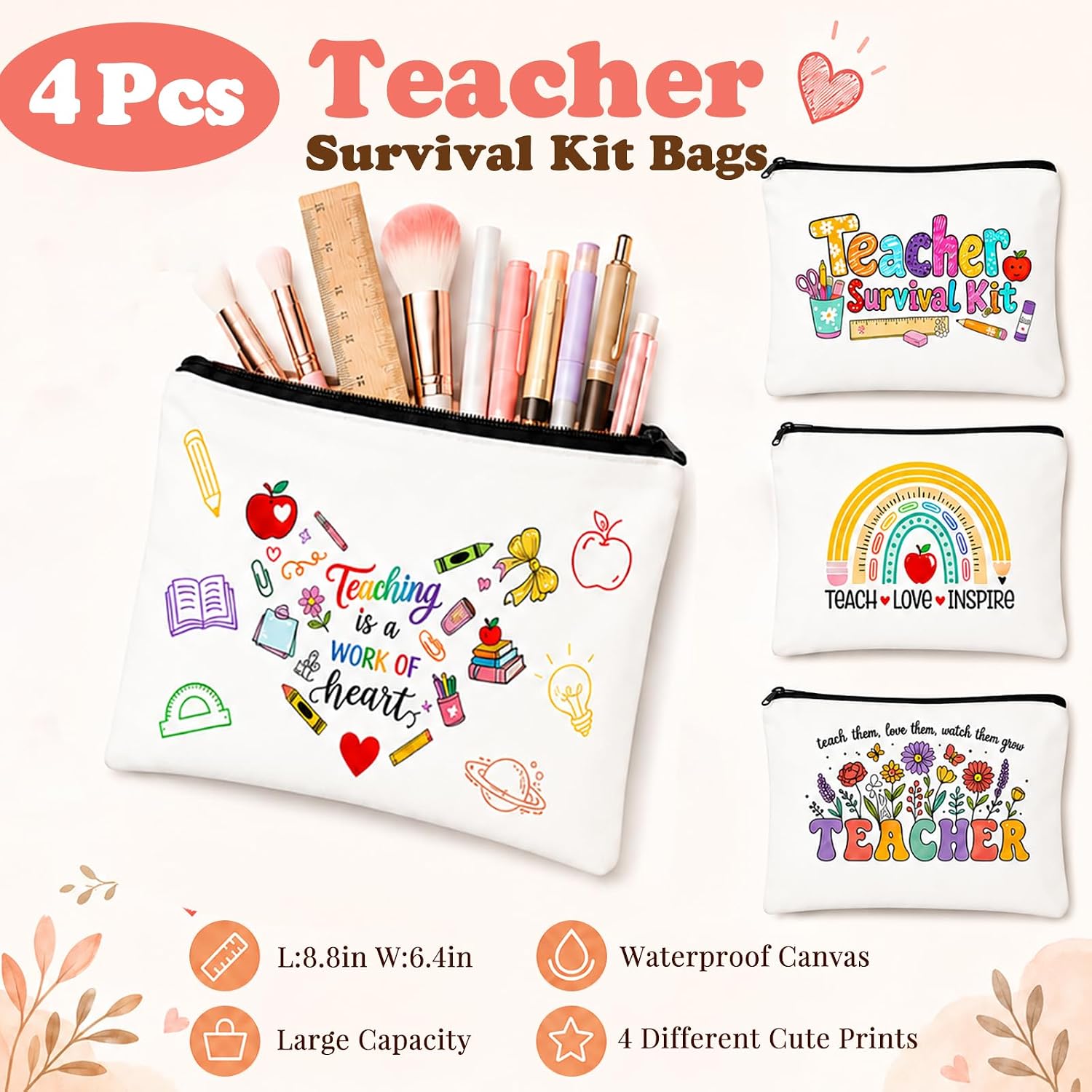 Teacher Back To School Appreciation Gifts Bulk for Women from Student image 4