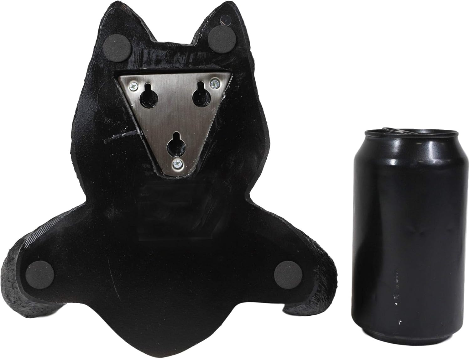 Ebros Whimsical Black and White Tuxedo Green Eyed Kitten Cat Standard Toilet Paper Roll Holder Bathroom Wall Decoration 8" Tall Home Guest Powder Room Cats Kittens Meow Accent