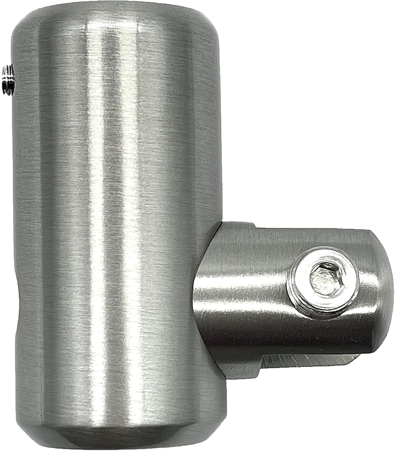 CRL Brushed Nickel Support Bar U-Bracket for 3/8" and 1/2" Glass