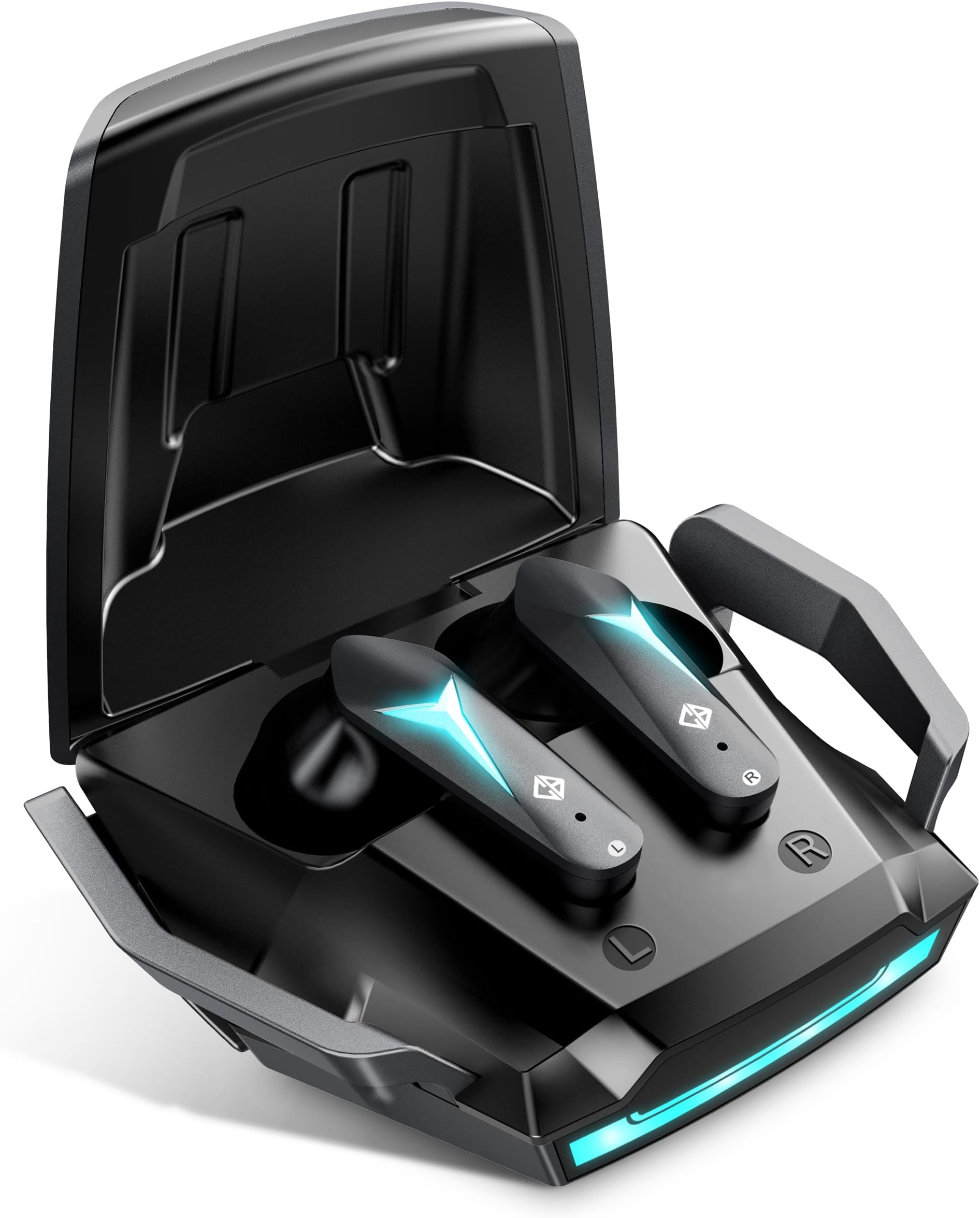 Cosmic Byte CosmoBuds X200 True Wireless Earbuds (TWS), BT 5.3, 38ms latency GOD Mode™, Music Mode, 40Hrs, ENC, IPX5, Voice Assistant (Silky Matt Black)