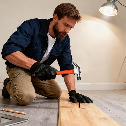 Miniatura 3 de Juego de herramientas de reparación del hogar de 141 piezas para hombres, mujeres, estudiantes universitarios, kit de herramientas para el hogar