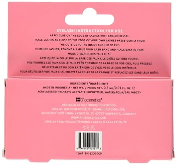 BH Cosmetics False Eyelashes, Foxy