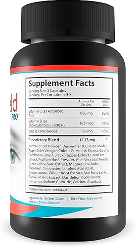 Miniatura 2 de VisiShield Pro - Suplemento de visión - Fórmula avanzada de apoyo para la visión y los ojos - Promueve la salud de la mácula, la retina y la salud