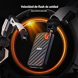 Netac ZX20 Extreme Disque SSD, Externe 1TB Portable NVMe SSD USB 3.2 Gen 2x2 Jusqu'à 2000MB/s en Lecture et 1700MB/s en écriture Support Win to Go Résistant à la Poussière Noir - 3