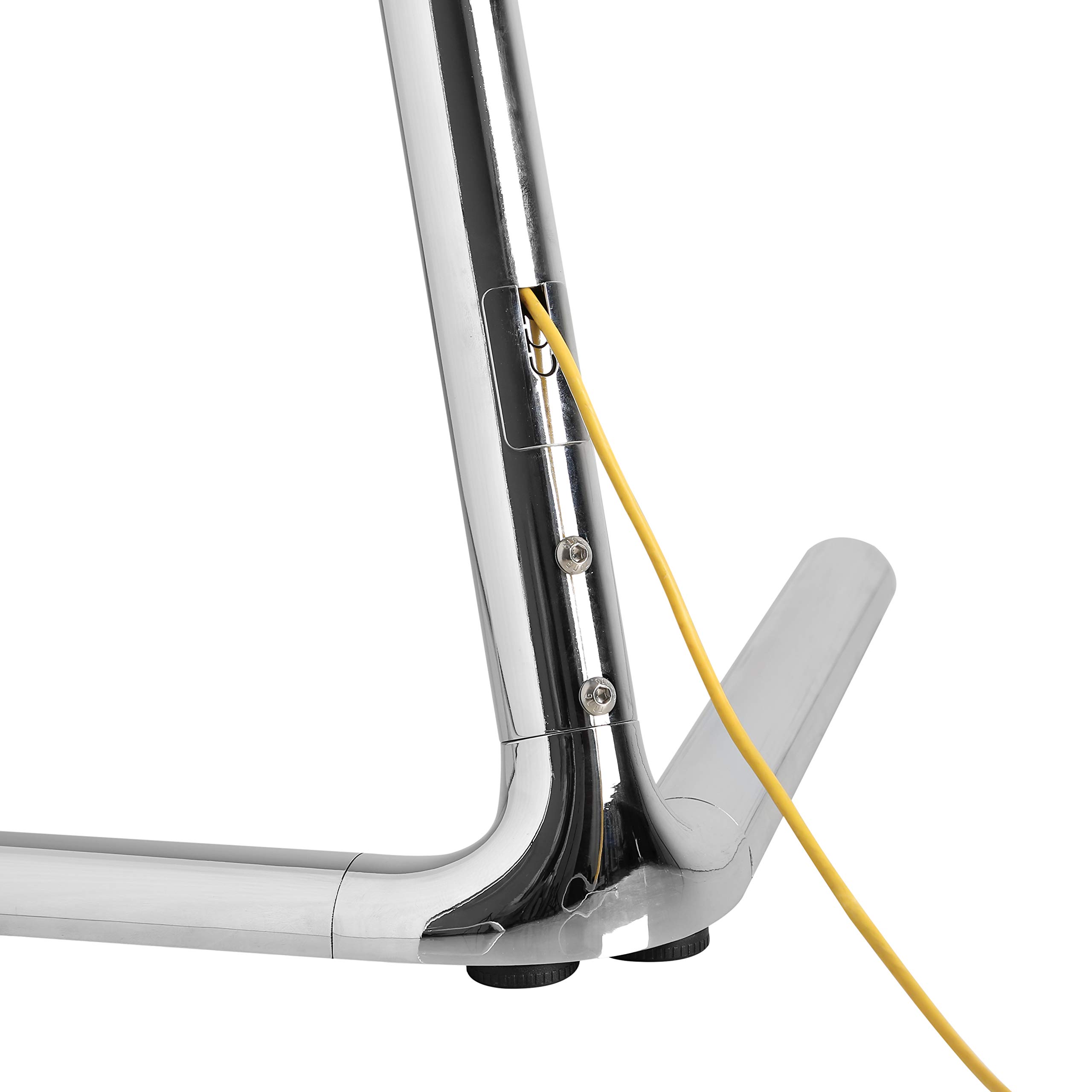 LogiLink BP0080 TV-Halterung Ständer (49-70 Zoll) V-Base, chrome