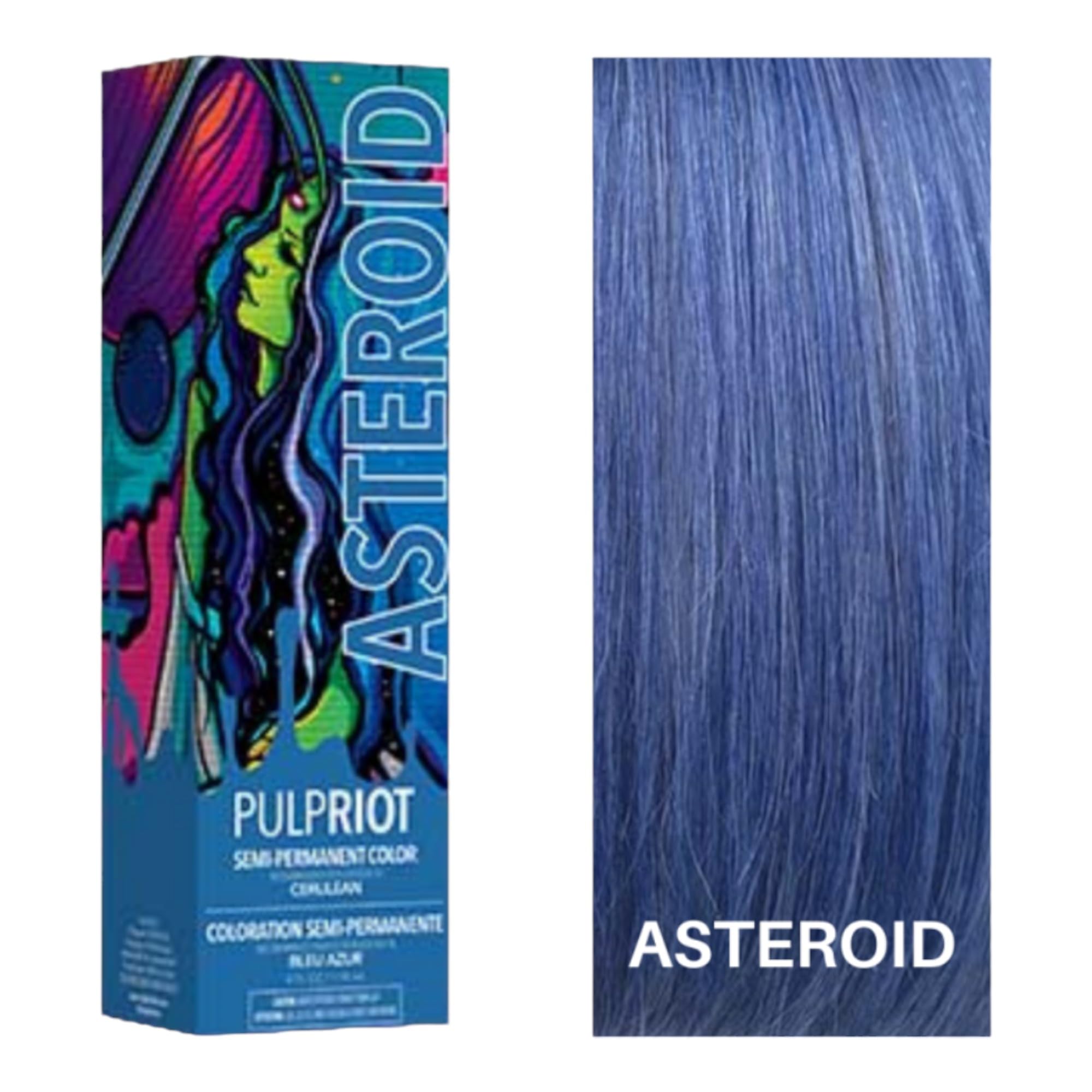 Pulp Riot Asteroid Semi-Permanent Haircolor 4 fl oz, Cerulean